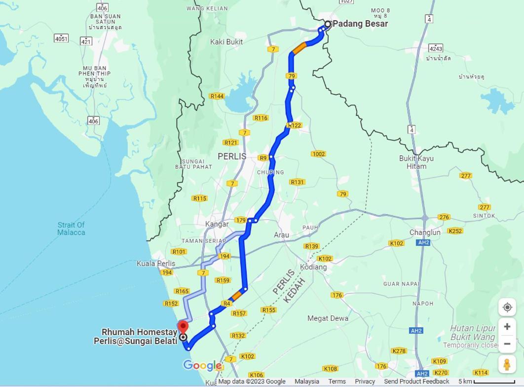 Rhumah Sungai Belati Βίλα Simpang Empat  Εξωτερικό φωτογραφία